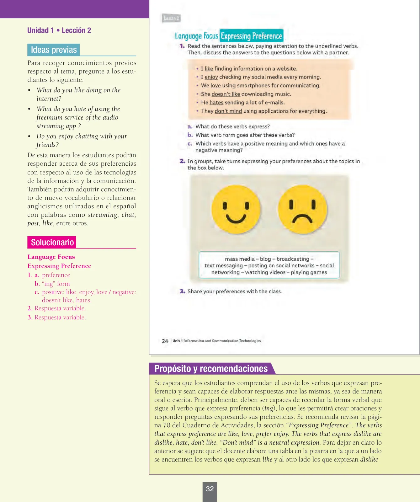 Miniatura página 33 de Inglés – Octavo Básico | Student’s Book MINEDUC – Descargar PDF · 2024