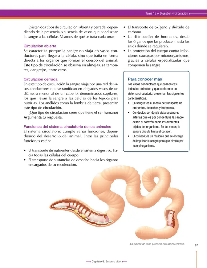 Página 87 de Ciencias Naturales 7° · Secundaria Activa