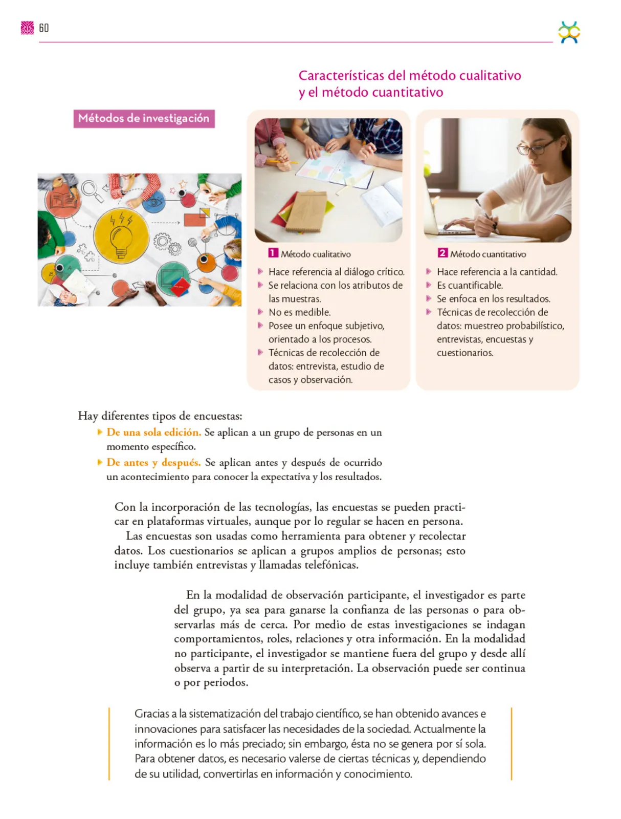 Página 61 de Colección Ximhai. De lo humano y lo comunitario. Libro de Educación Secundaria Grado 1° Ciclo Escolar 2025 - 2026
