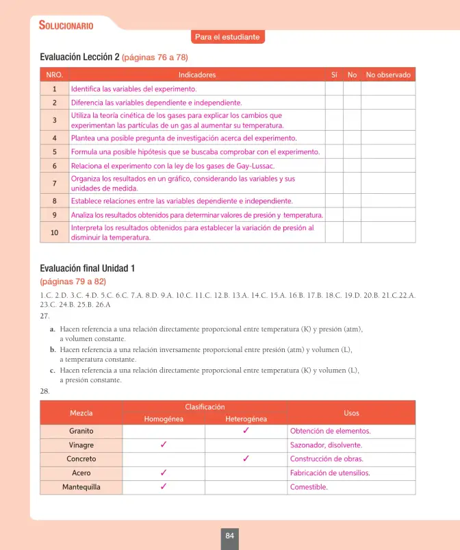 Página 85 de Ciencias Naturales – Séptimo Básico | Texto del Estudiante MINEDUC – Descargar PDF · 2024