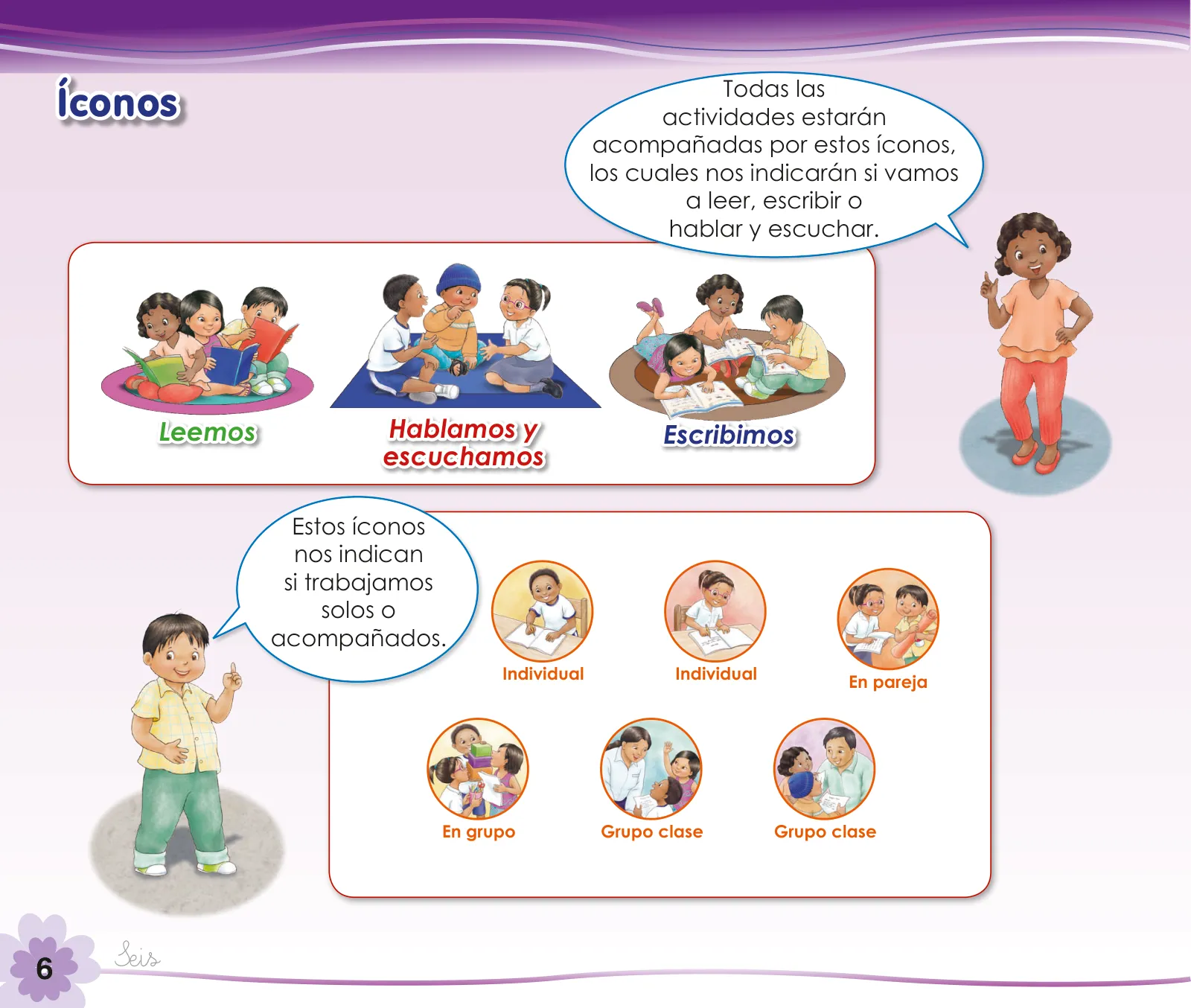 Miniatura página 8 de Comunicación 1 : cuaderno de trabajo para primer grado de Educación Primaria 2019 · 2019