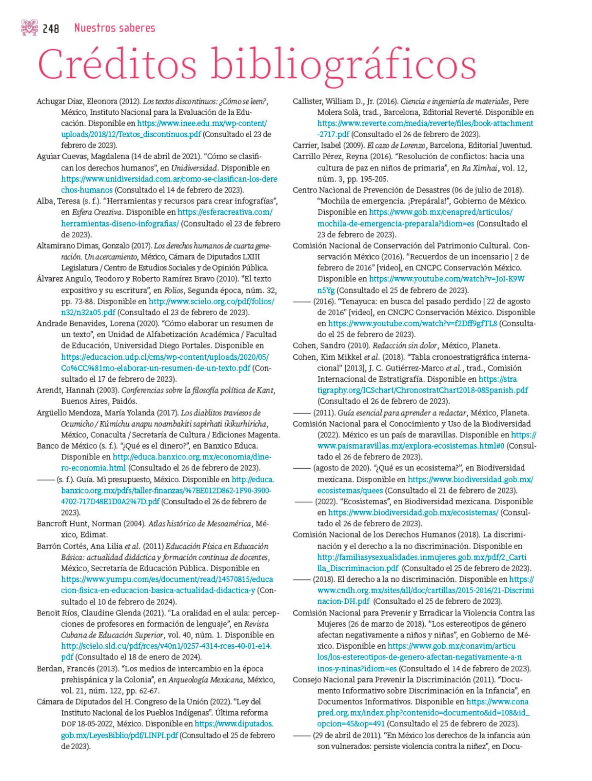 Página 249 de Nuestros saberes: Libro para alumnos, maestros y familia. Libro de Educación Primaria Grado 3° Ciclo Escolar 2025 - 2026