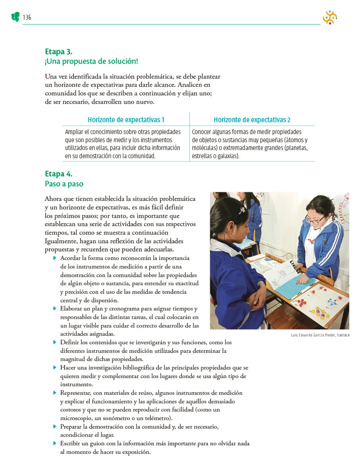 Miniatura página 137 de Colección Nanahuatzin. Nuestro libro de Proyectos. Tomo I.   Libro de Educación Telesecundaria Grado 3°  Ciclo Escolar 2025 - 2026