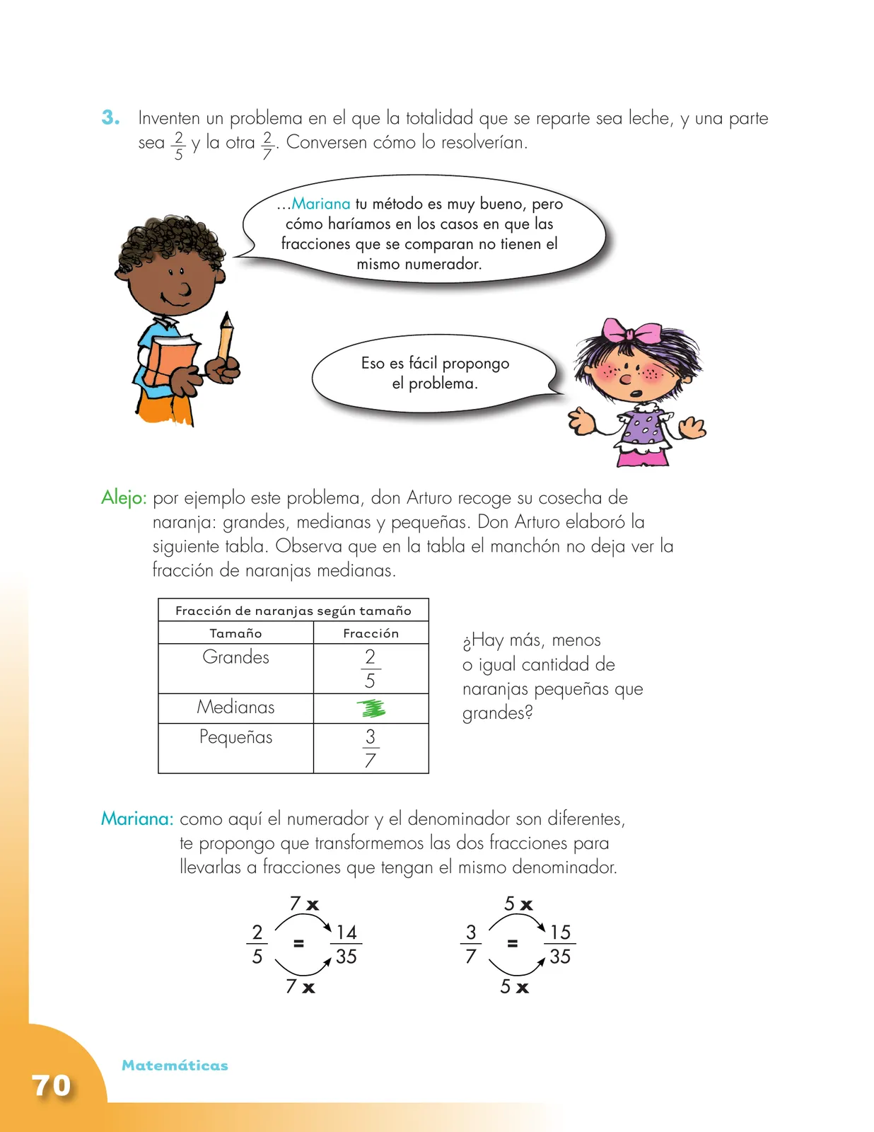 Miniatura página 70 de Matematica 5° · Cartilla 01