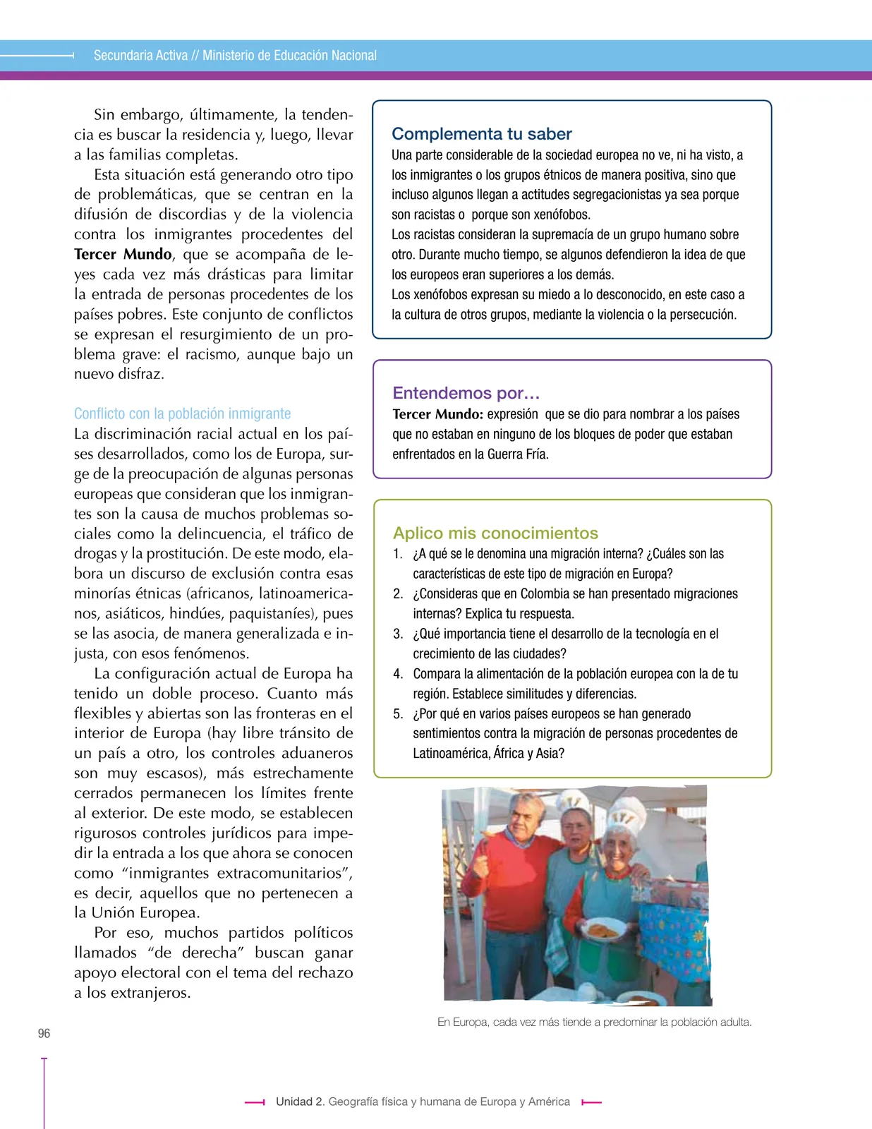 Miniatura página 96 de Ciencias Sociales 7° · Secundaria Activa