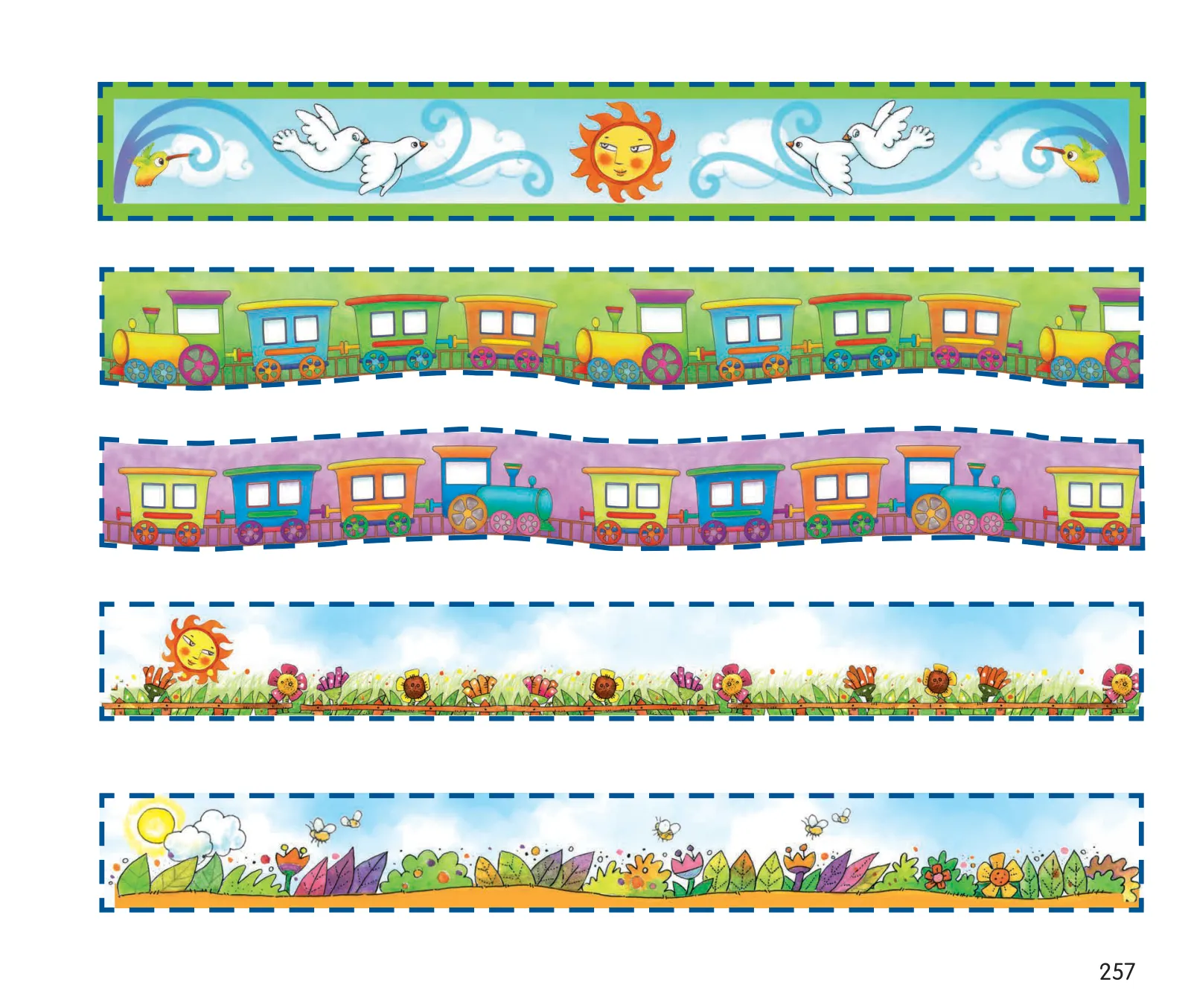 Miniatura página 259 de Aprendemos jugando : cuaderno de trabajo para niños y niñas de 5 años · 2017