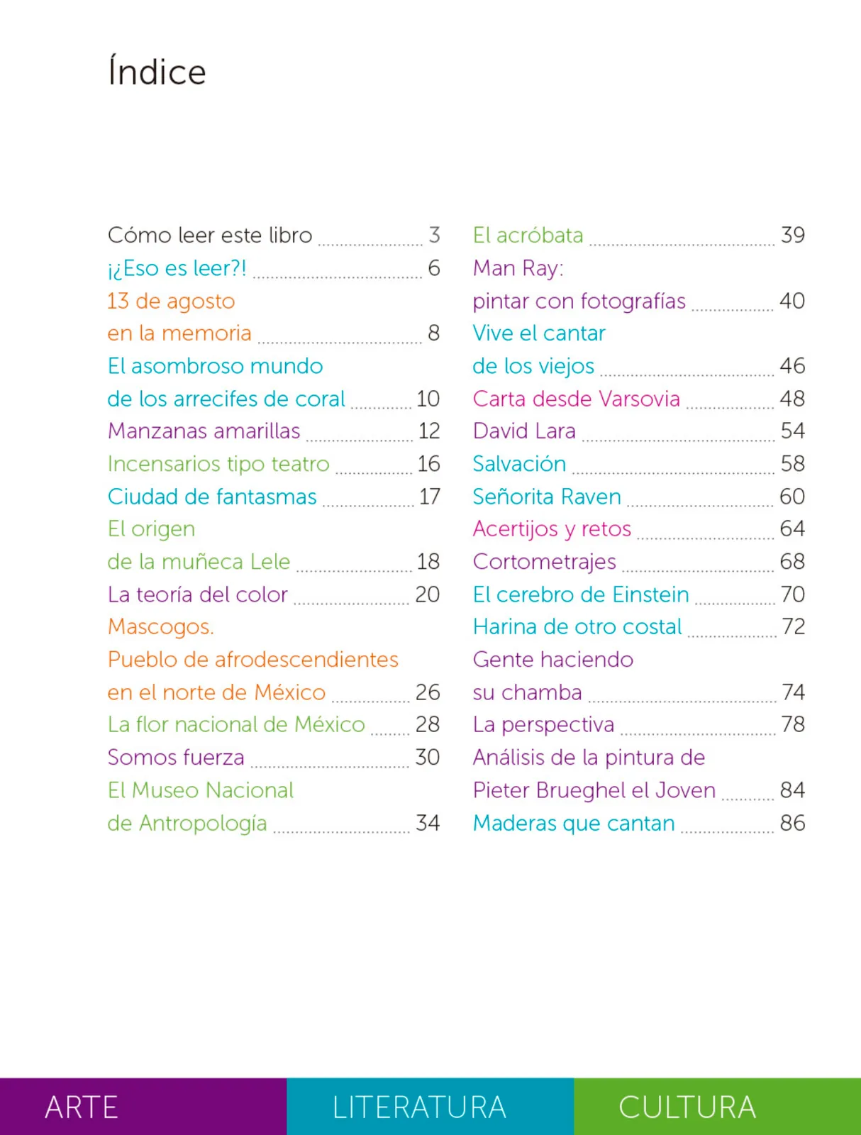 Miniatura página 5 de Colección Ximhai. Múltiples lenguajes.   Libro de Educación Secundaria Grado 1°  Ciclo Escolar 2025 - 2026