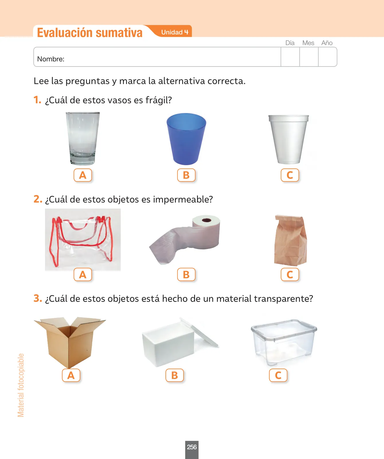 Miniatura página 65 de Ciencias Naturales – Primero Básico | Texto del Estudiante (MINEDUC) – Descargar PDF · 2024