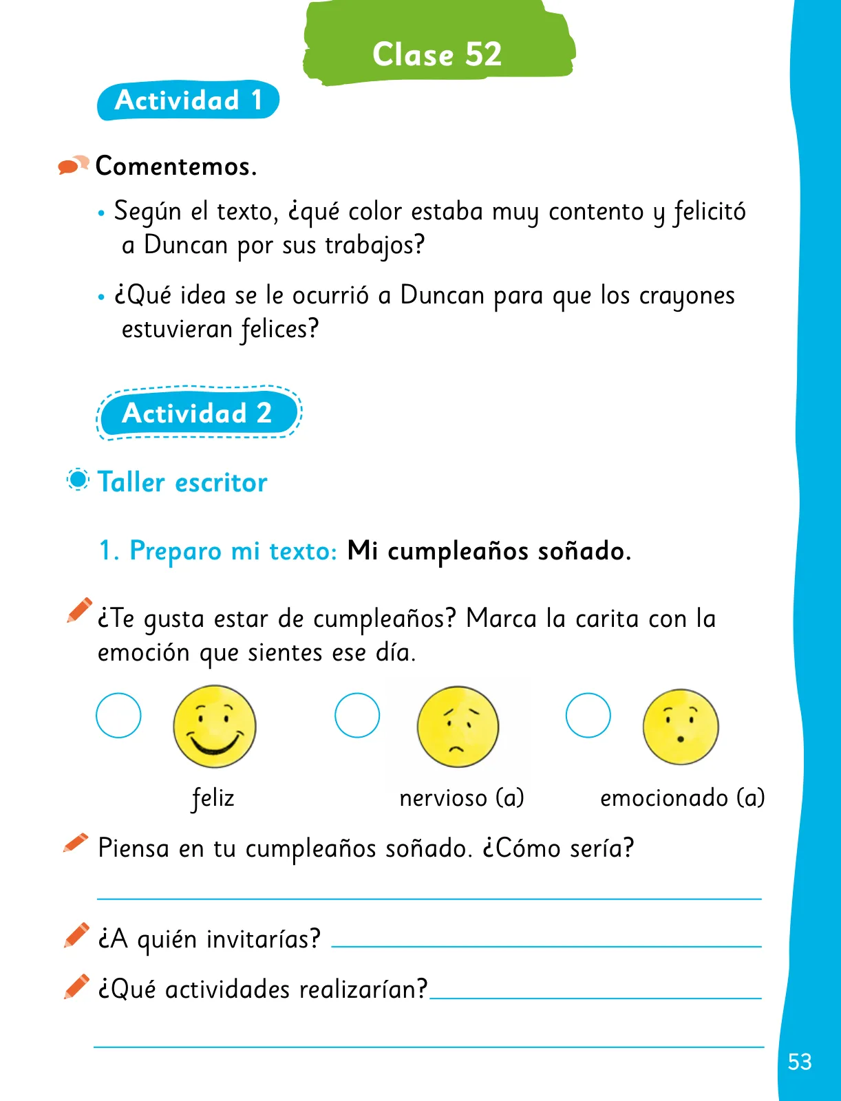 Página 55 de Lenguaje y Comunicación – Segundo Básico – Texto del Estudiante MINEDUC – Descargar PDF · 2024