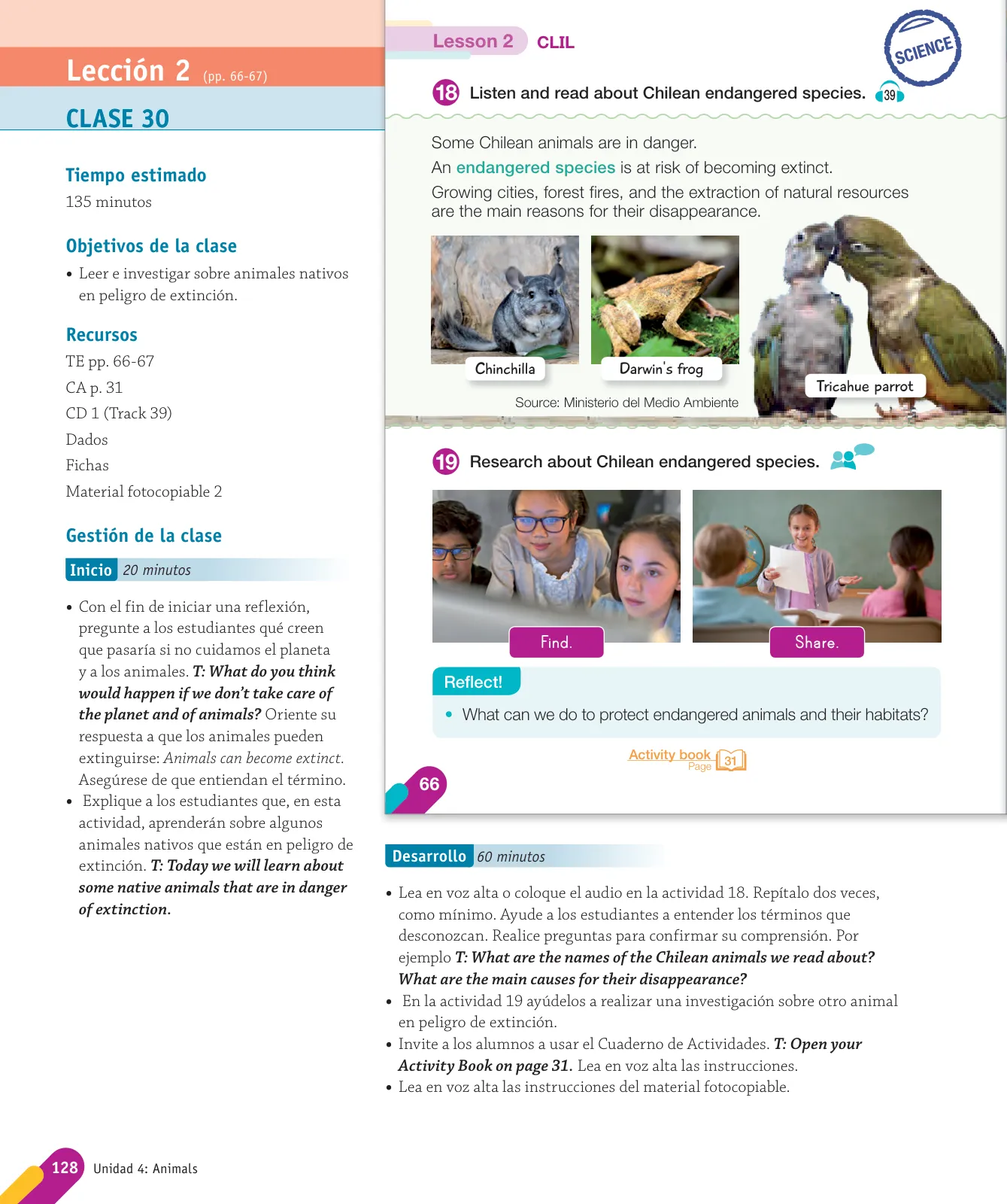 Miniatura página 130 de Inglés – Segundo Básico | Texto del Estudiante MINEDUC – Descargar PDF · 2024