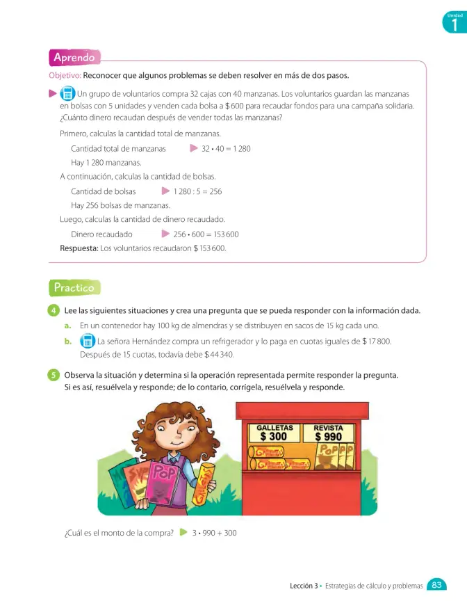 Página 149 de Matemática – Quinto Básico | Texto del Estudiante MINEDUC – Descargar PDF · 2024