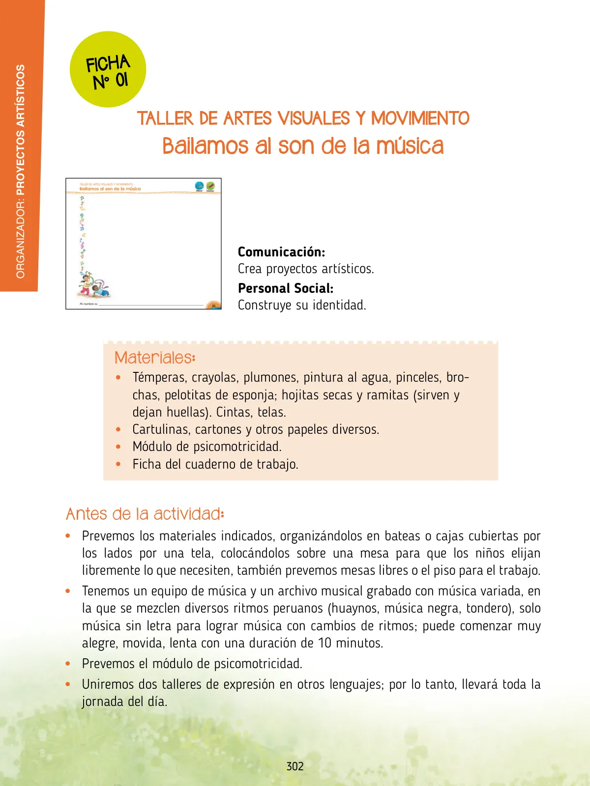 Miniatura página 304 de Agenda pedagógica 2017-2018 para docentes de II Ciclo de Instituciones de nivel de Educación Inicial · 2017