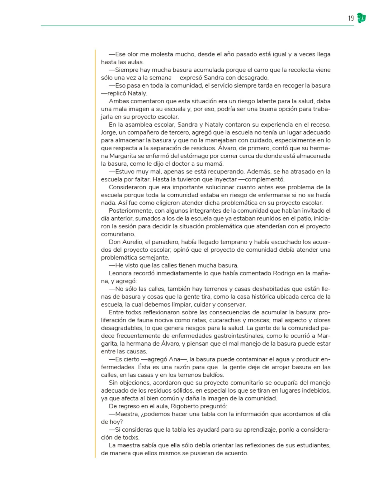 Miniatura página 20 de Colección Sk´asolil. Nuestro libro de Proyectos. Tomo I.    Libro de Educación Telesecundaria Grado 2°  Ciclo Escolar 2025 - 2026