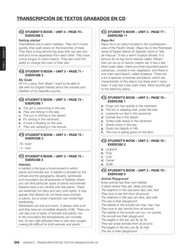 Página 68 de Inglés – Sexto Básico | Student’s Book MINEDUC – Descargar PDF · 2024