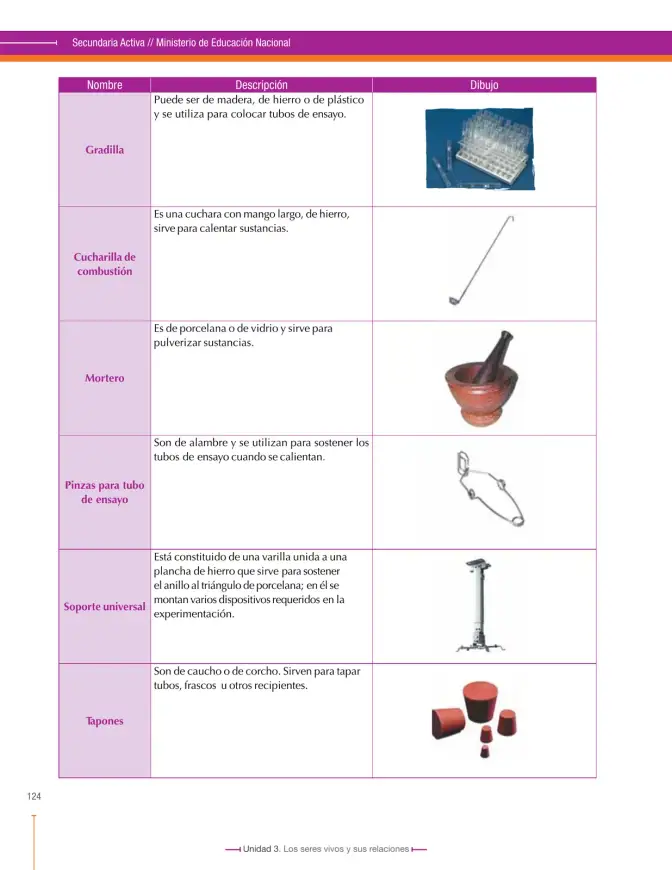Página 126 de Ciencias Naturales 6° · Secundaria Activa