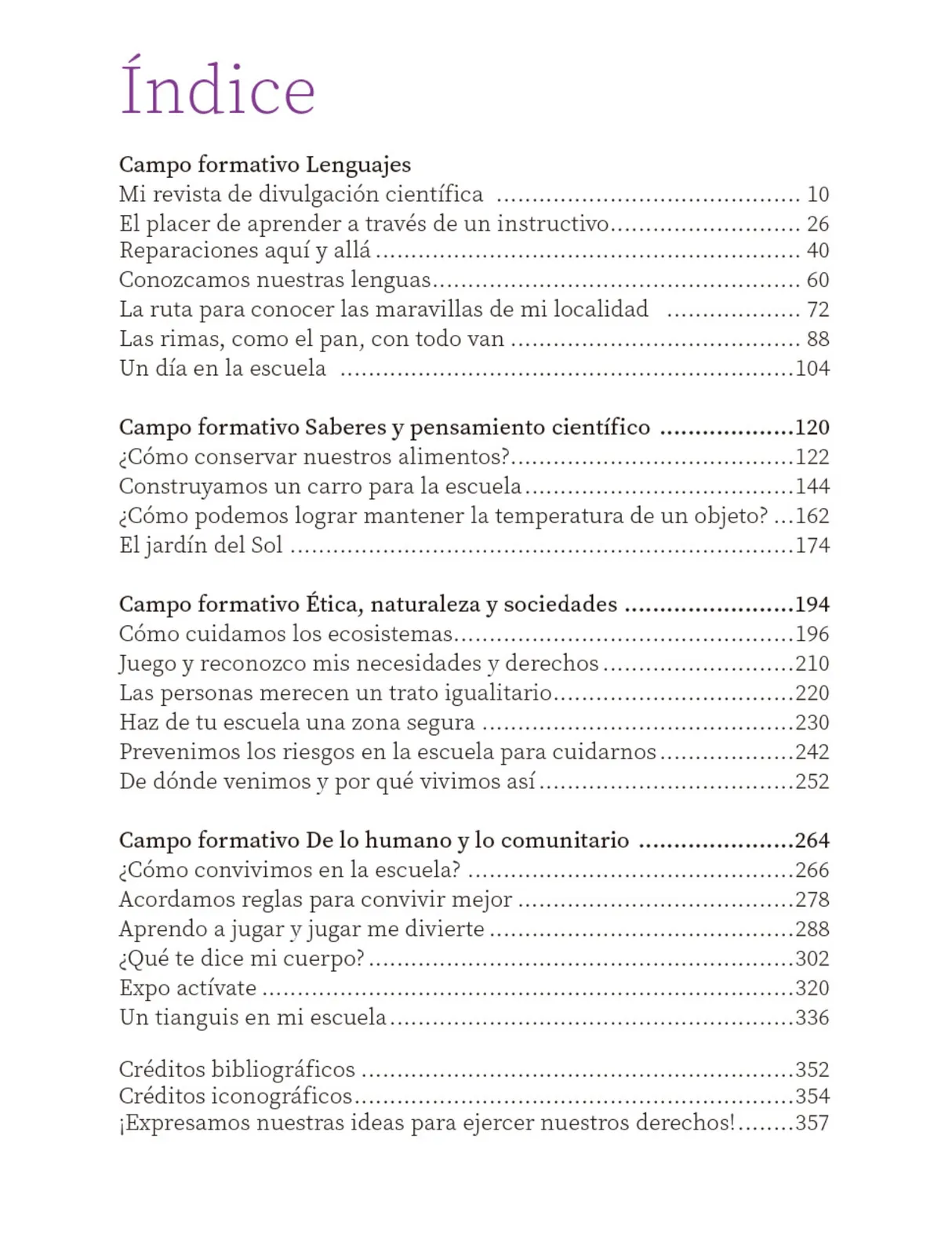 Miniatura página 12 de Proyectos Escolares.   Libro de Educación Primaria Grado 3°  Ciclo Escolar 2025 - 2026