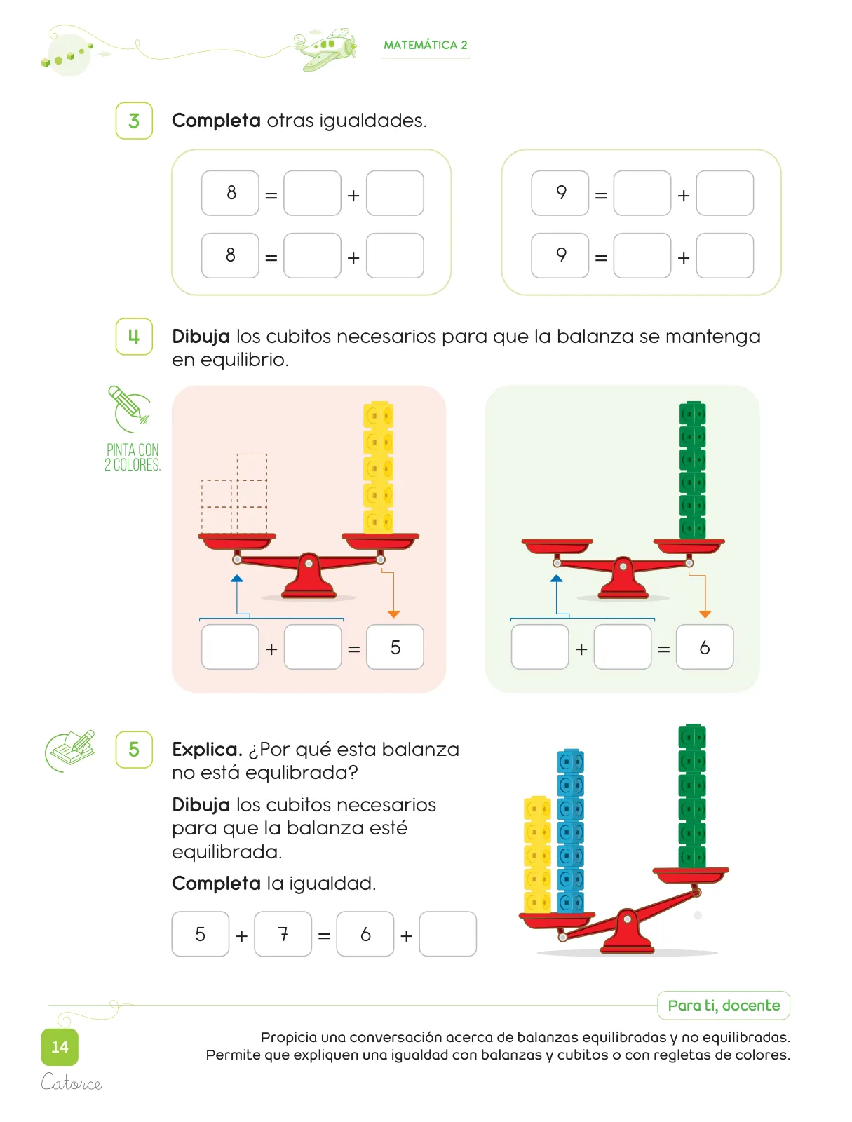 Página 16 de Cuadernillo de Matemática 2, segundo grado de Primaria · 2023