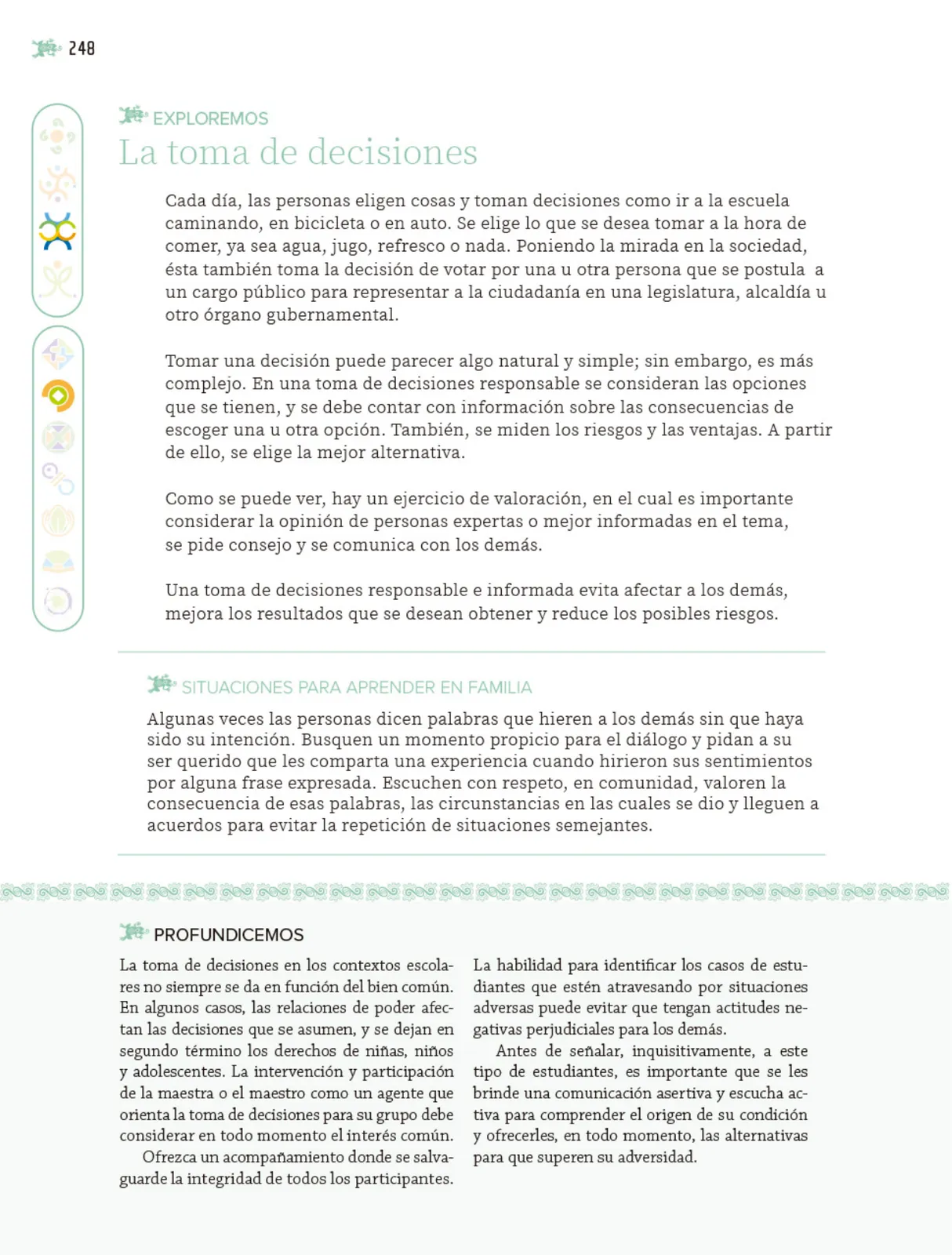 Página 249 de Nuestros saberes: Libro para alumnos, maestros y familia. Libro de Educación Primaria Grado 5° Ciclo Escolar 2025 - 2026