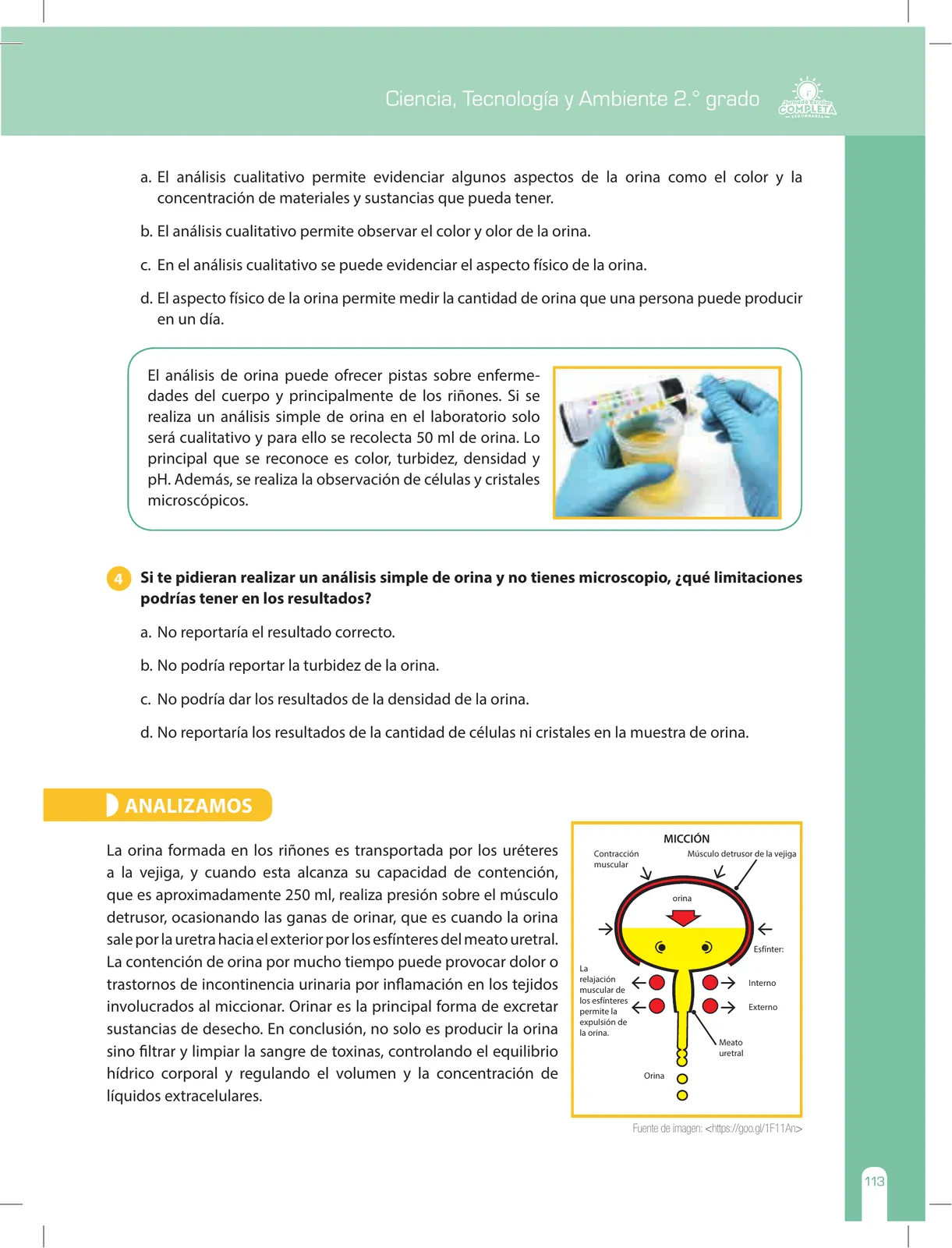 Miniatura página 113 de Ciencia, Tecnología y Ambiente 2 : cuaderno de reforzamiento pedagógico - JEC · 2016