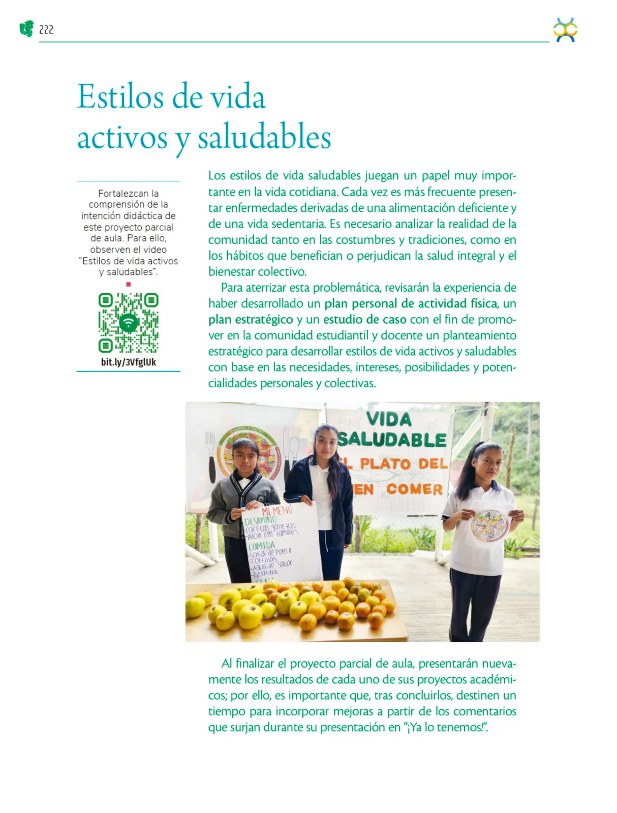 Página 223 de Colección Ximhai. Nuestro libro de Proyectos. Tomo III. Libro de Educación Telesecundaria Grado 1° Ciclo Escolar 2025 - 2026