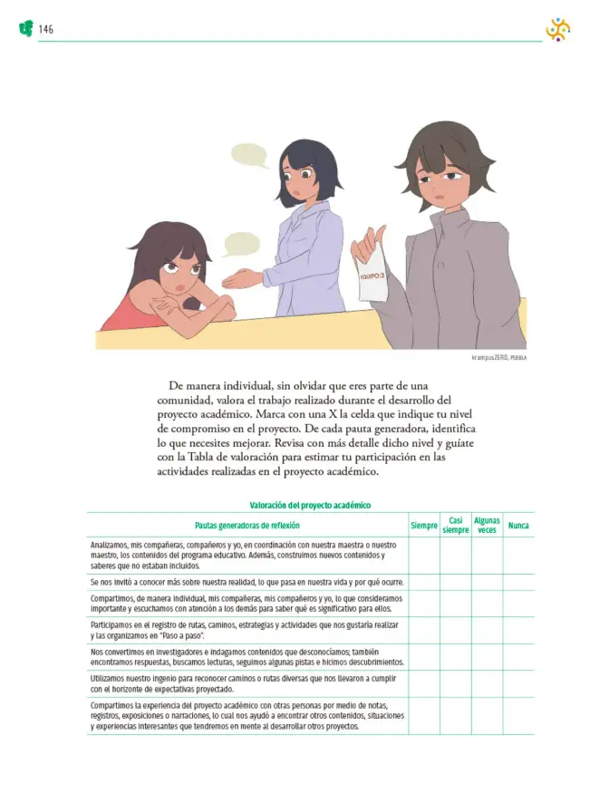 Página 147 de Colección Nanahuatzin. Nuestro libro de Proyectos. Tomo II. Libro de Educación Telesecundaria Grado 3° Ciclo Escolar 2025 - 2026