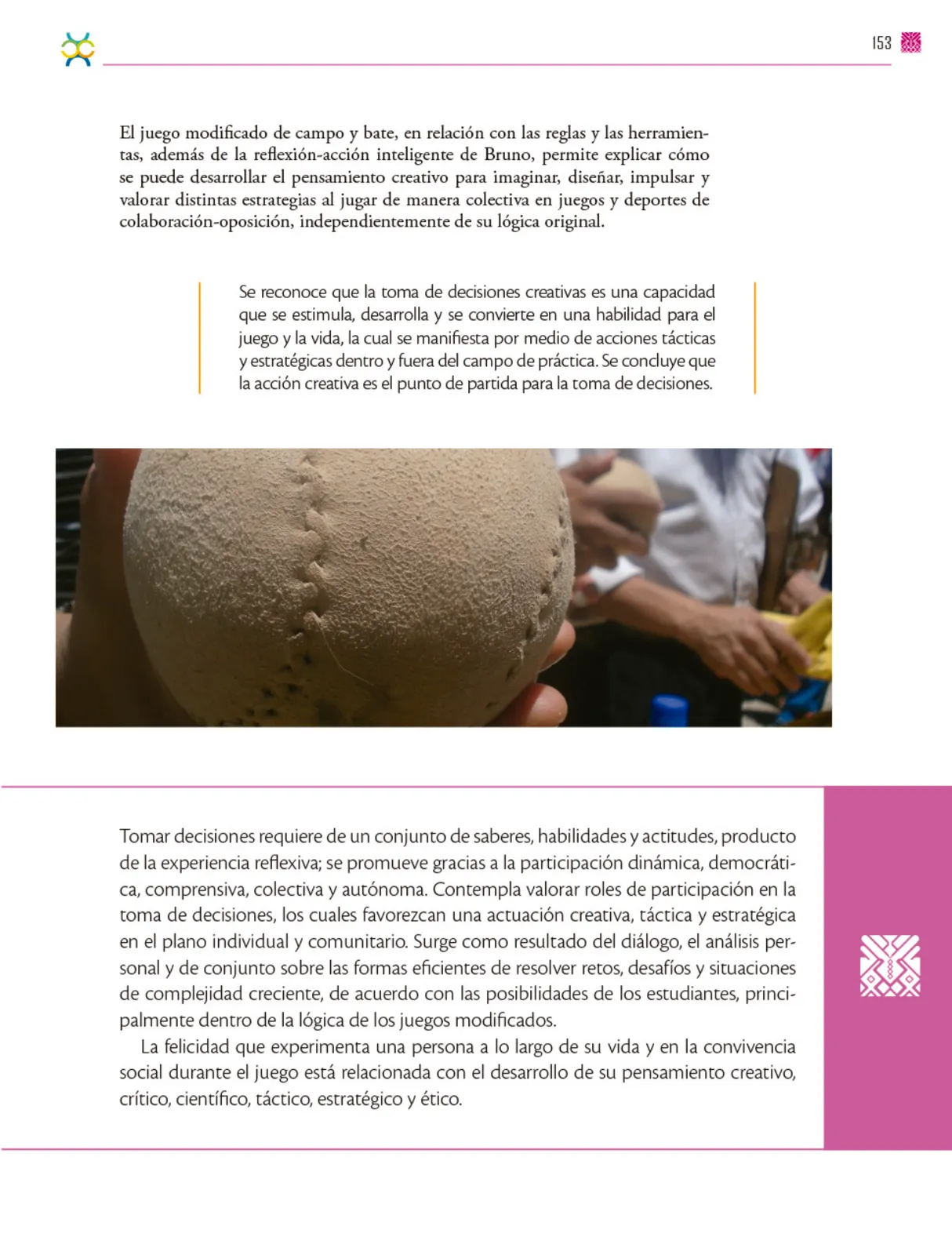 Miniatura página 154 de Colección Ximhai. De lo humano y lo comunitario.   Libro de Educación Secundaria Grado 1°  Ciclo Escolar 2025 - 2026