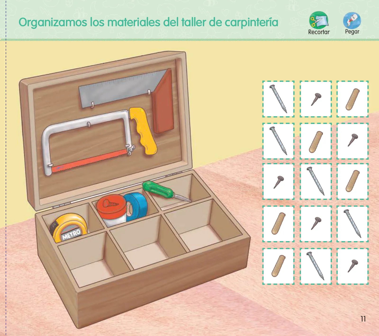Página 13 de Crea, resuelve y aprende. Material impreso para niñas y niños de 4 años · 2024