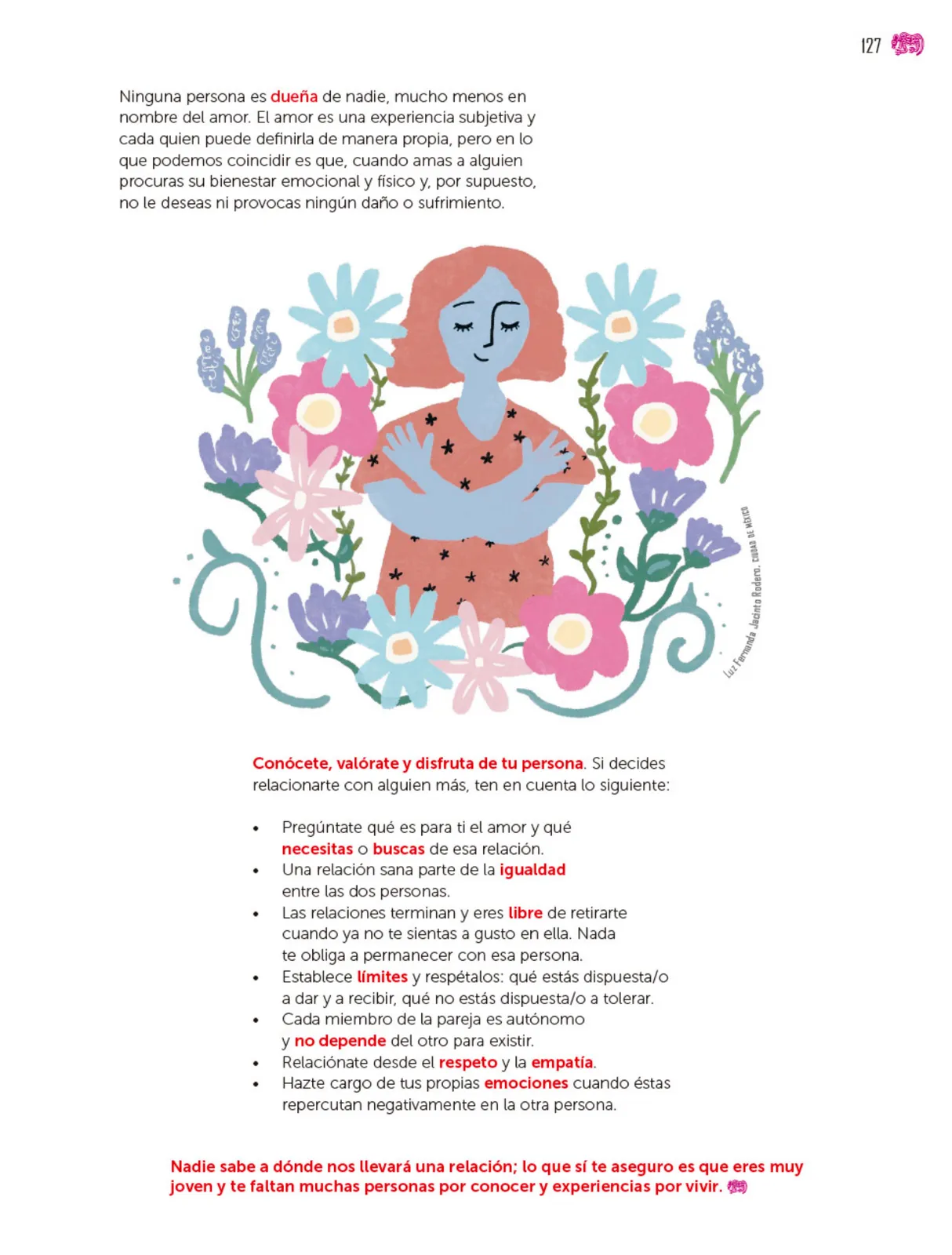 Página 128 de Colección Nanahuatzin. Múltiples lenguajes. Libro de Educación Secundaria Grado 3° Ciclo Escolar 2025 - 2026