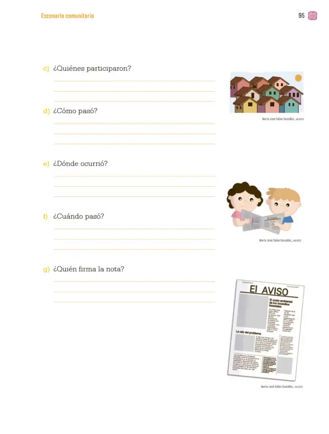 Página 98 de Proyectos Comunitarios. Libro de Educación Primaria Grado 3° Ciclo Escolar 2025 - 2026