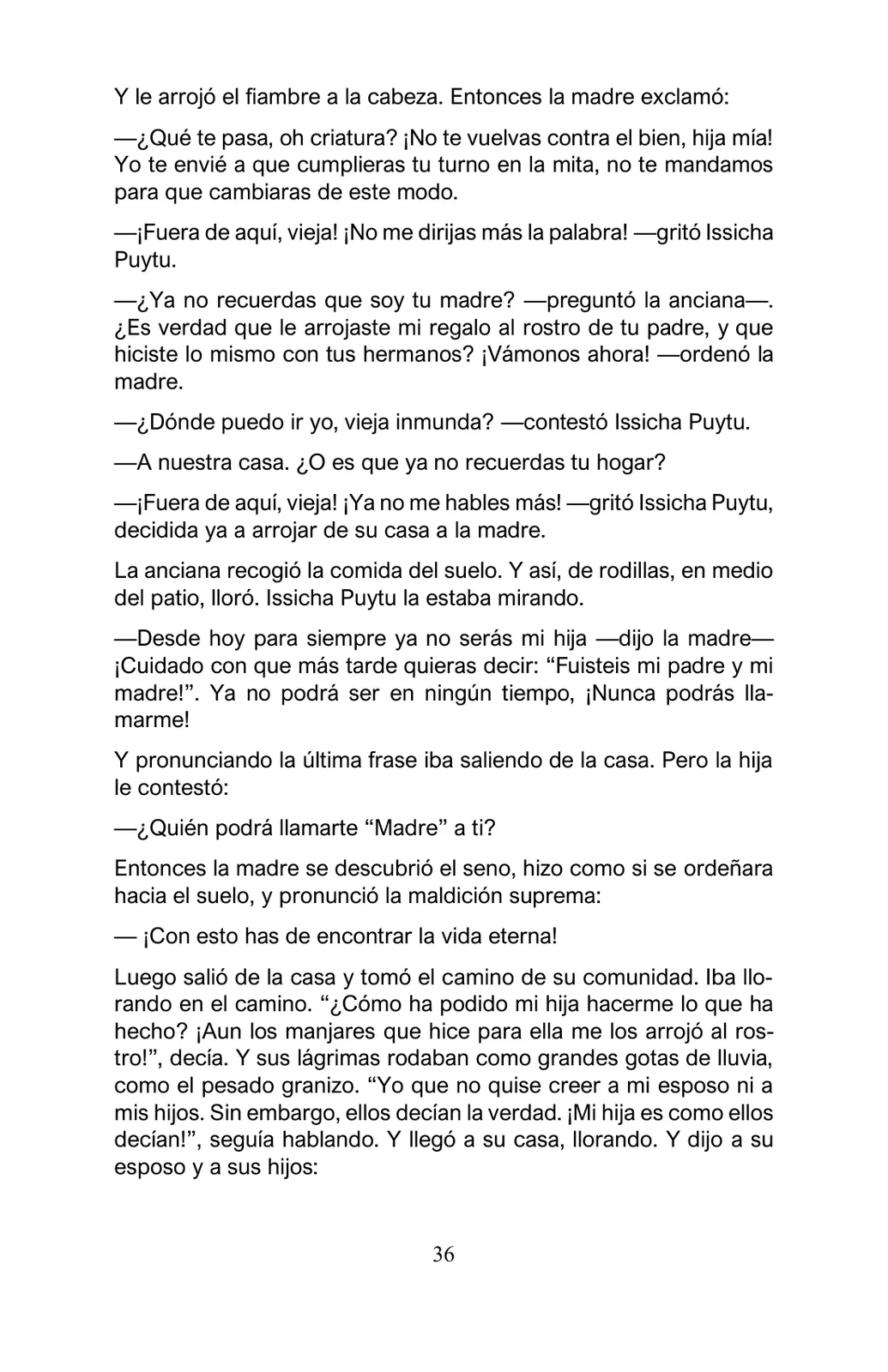 Página 36 de Arguedas, entre el fuego y el amor : textos seleccionados para estudiantes de Educación Básica · 2021