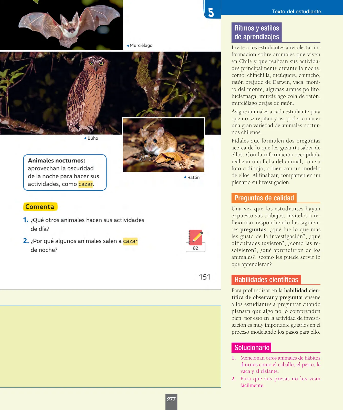 Miniatura página 86 de Ciencias Naturales – Primero Básico | Texto del Estudiante (MINEDUC) – Descargar PDF · 2024