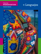 Portada de Colección Nanahuatzin. Lenguajes. Libro de Educación Secundaria Grado 3° Ciclo Escolar 2025 - 2026