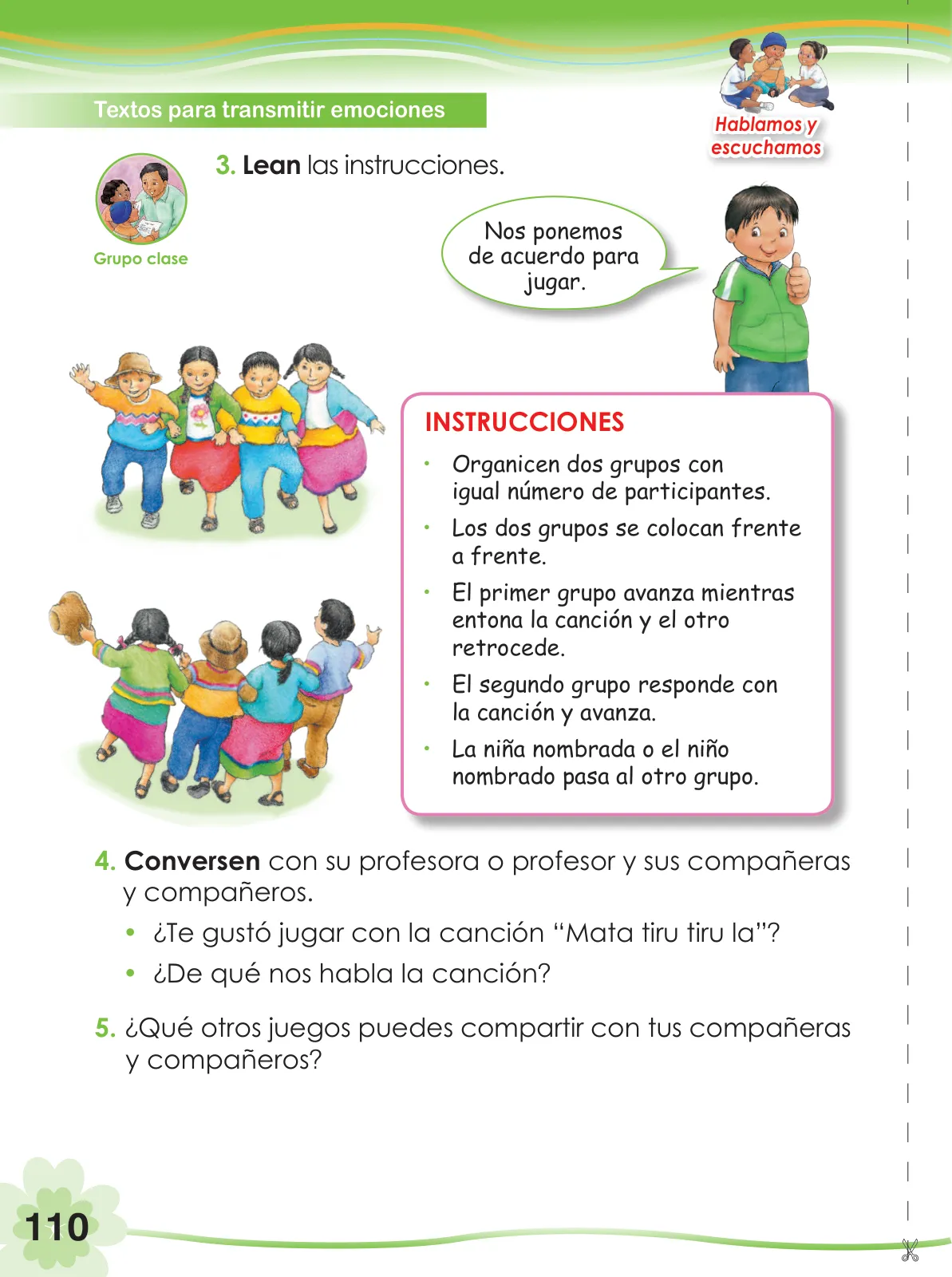 Miniatura página 112 de Comunicación 2 : cuaderno de trabajo para segundo grado de Educación Primaria 2019 · 2019