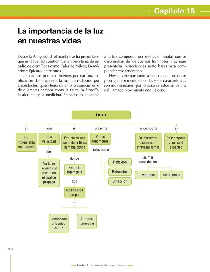 Página 268 de Ciencias Naturales 8° · Secundaria Activa