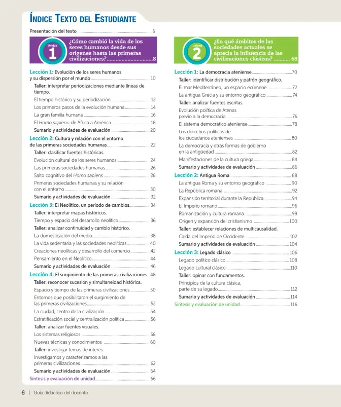 Página 7 de Historia, Geografía y Ciencias Sociales – Séptimo Básico | Texto del Estudiante MINEDUC – Descargar PDF · 2024