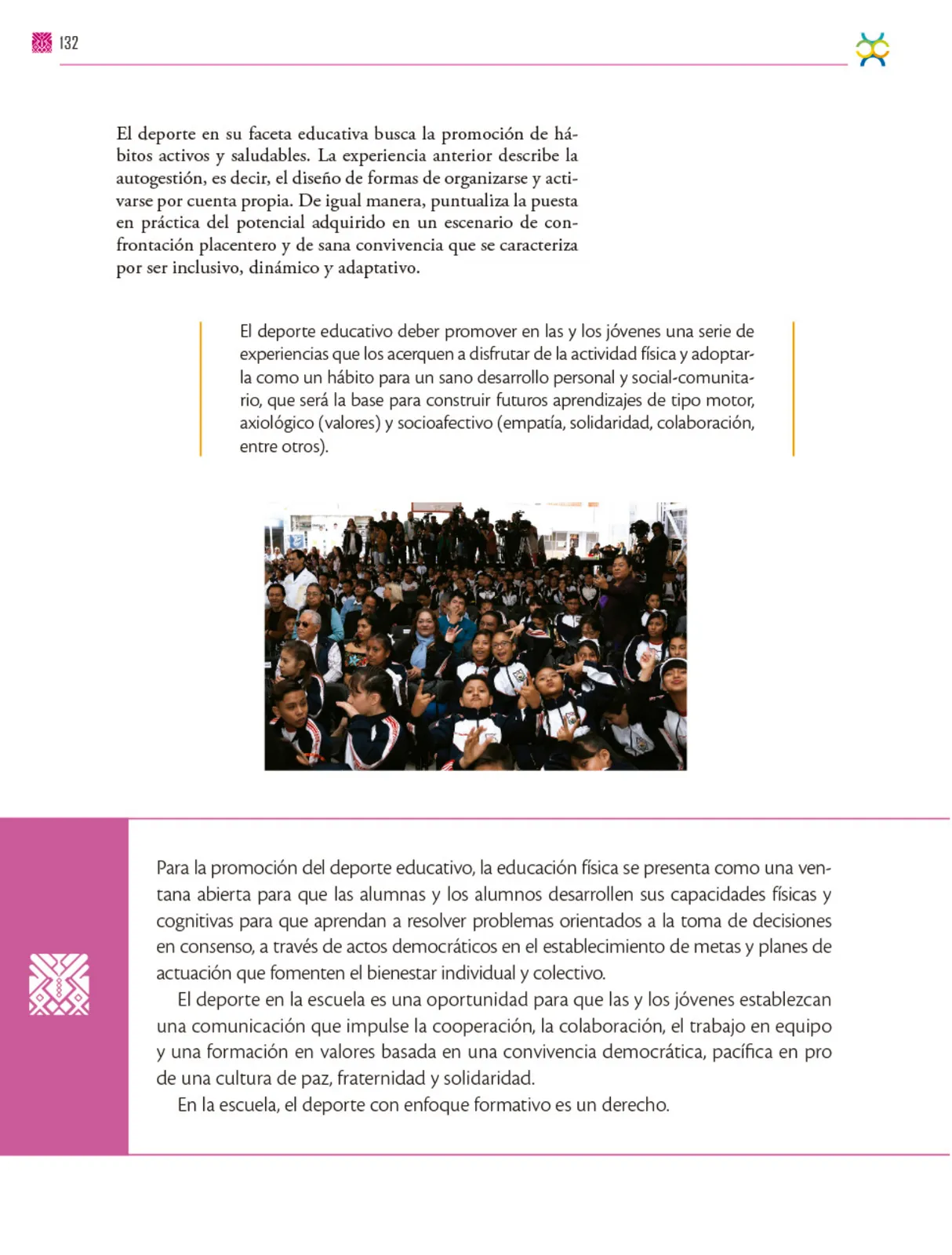 Miniatura página 133 de Colección Ximhai. De lo humano y lo comunitario.   Libro de Educación Secundaria Grado 1°  Ciclo Escolar 2025 - 2026