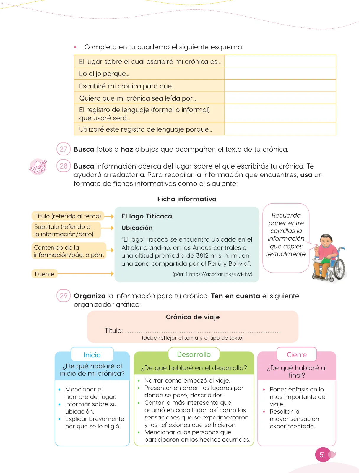 Miniatura página 53 de Cuadernillo de Comunicación 6, sexto grado de Primaria · 2023