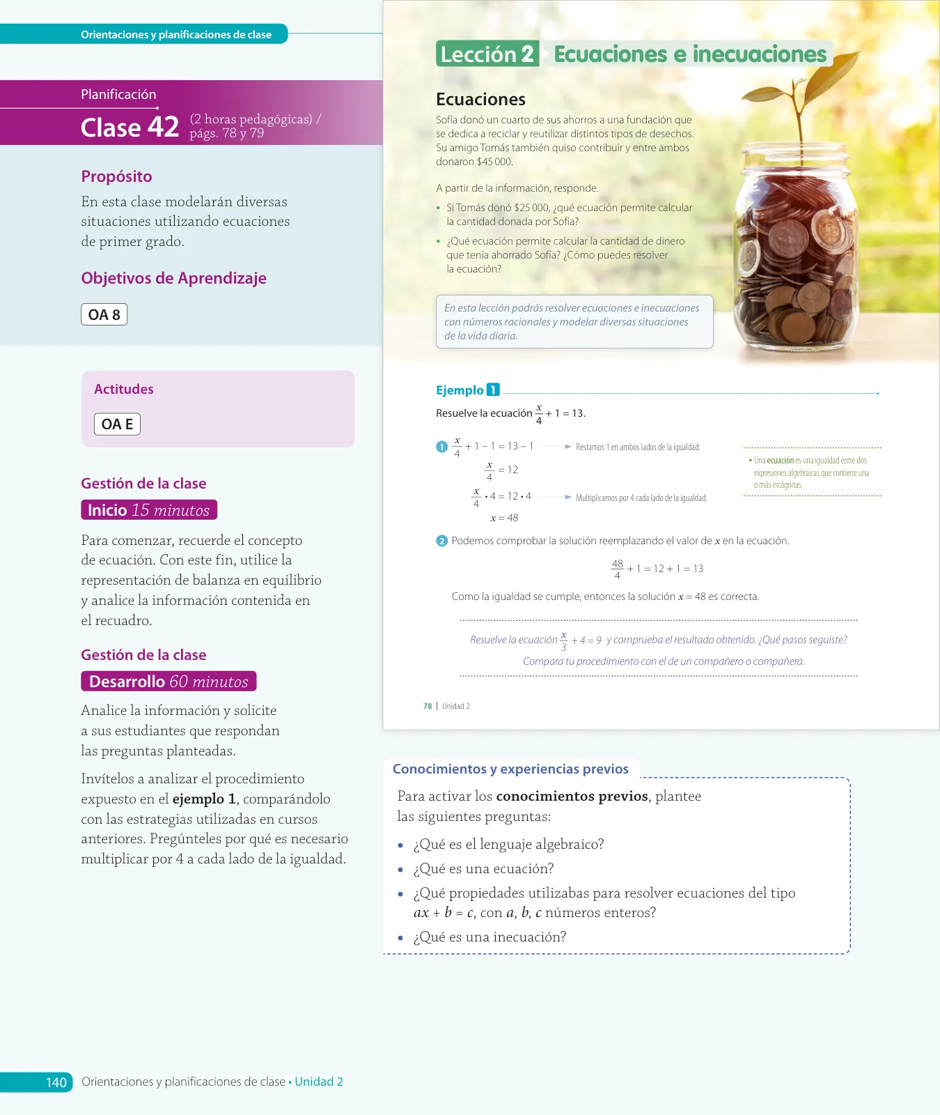 Página 142 de Matemática – Octavo Básico | Texto del Estudiante MINEDUC – Descargar PDF · 2024