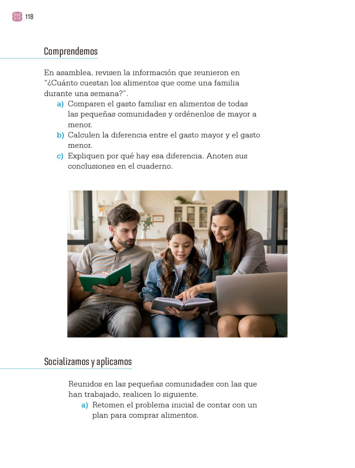Miniatura página 121 de Proyectos Comunitarios.   Libro de Educación Primaria Grado 4°  Ciclo Escolar 2025 - 2026