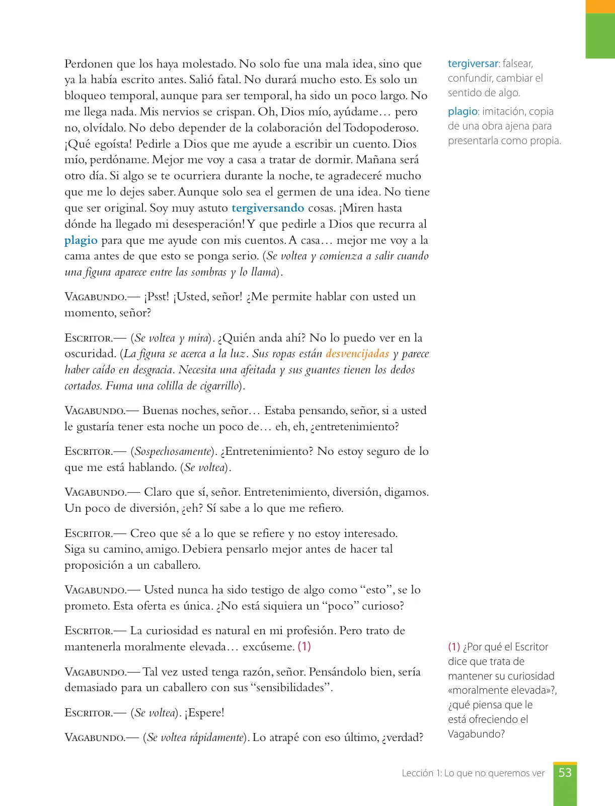 Página 55 de Lengua y Literatura – Octavo Básico | Texto del Estudiante MINEDUC – Descargar PDF · 2024