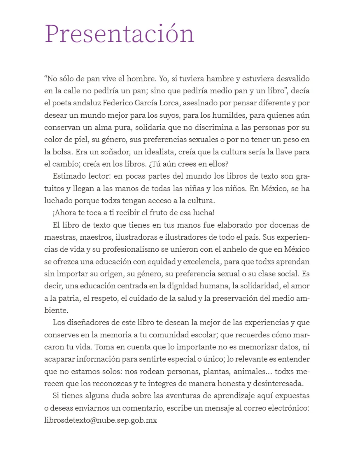 Página 4 de Proyectos Escolares. Libro de Educación Primaria Grado 3° Ciclo Escolar 2025 - 2026