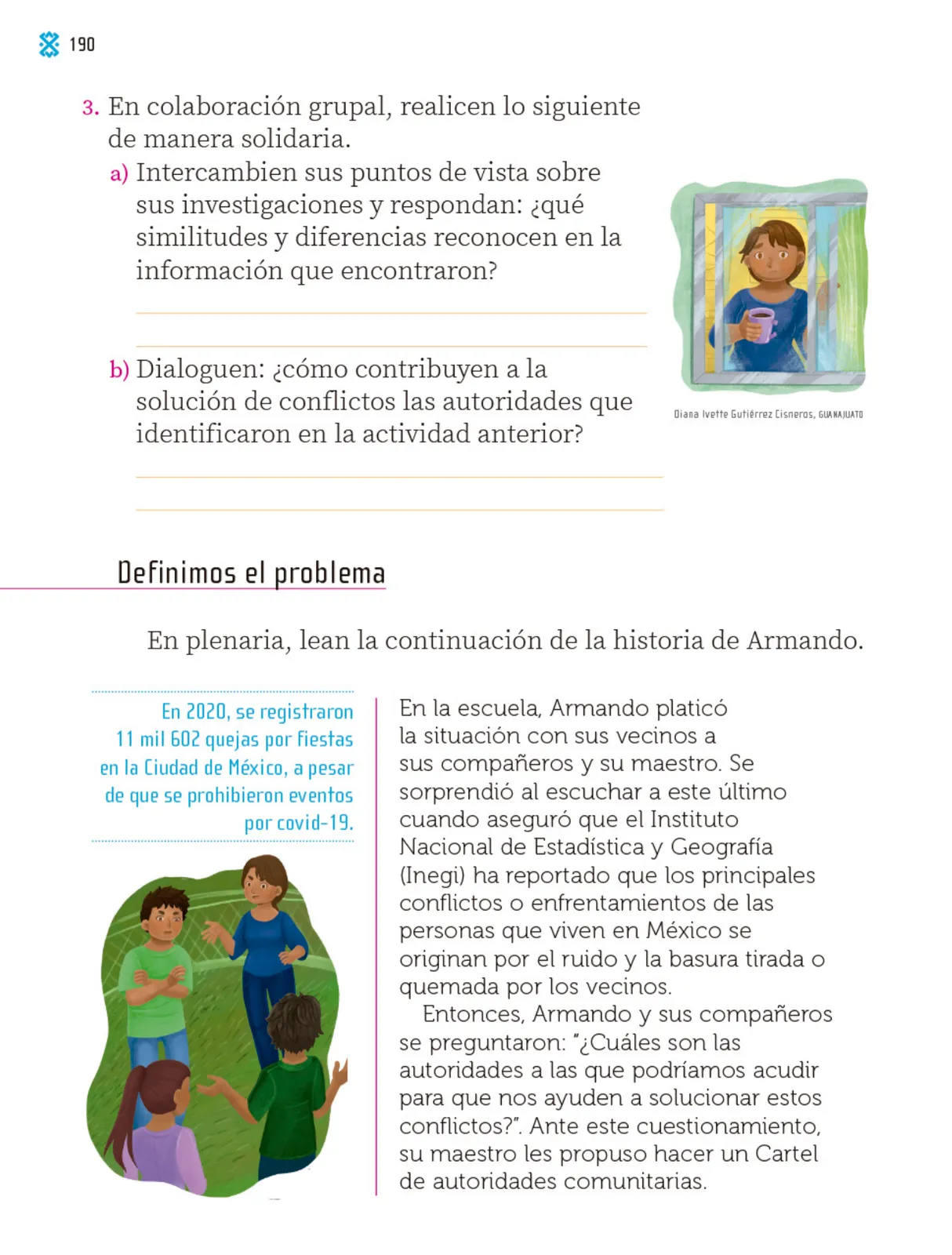 Miniatura página 191 de Proyectos Comunitarios.   Libro de Educación Primaria Grado 1°  Ciclo Escolar 2025 - 2026