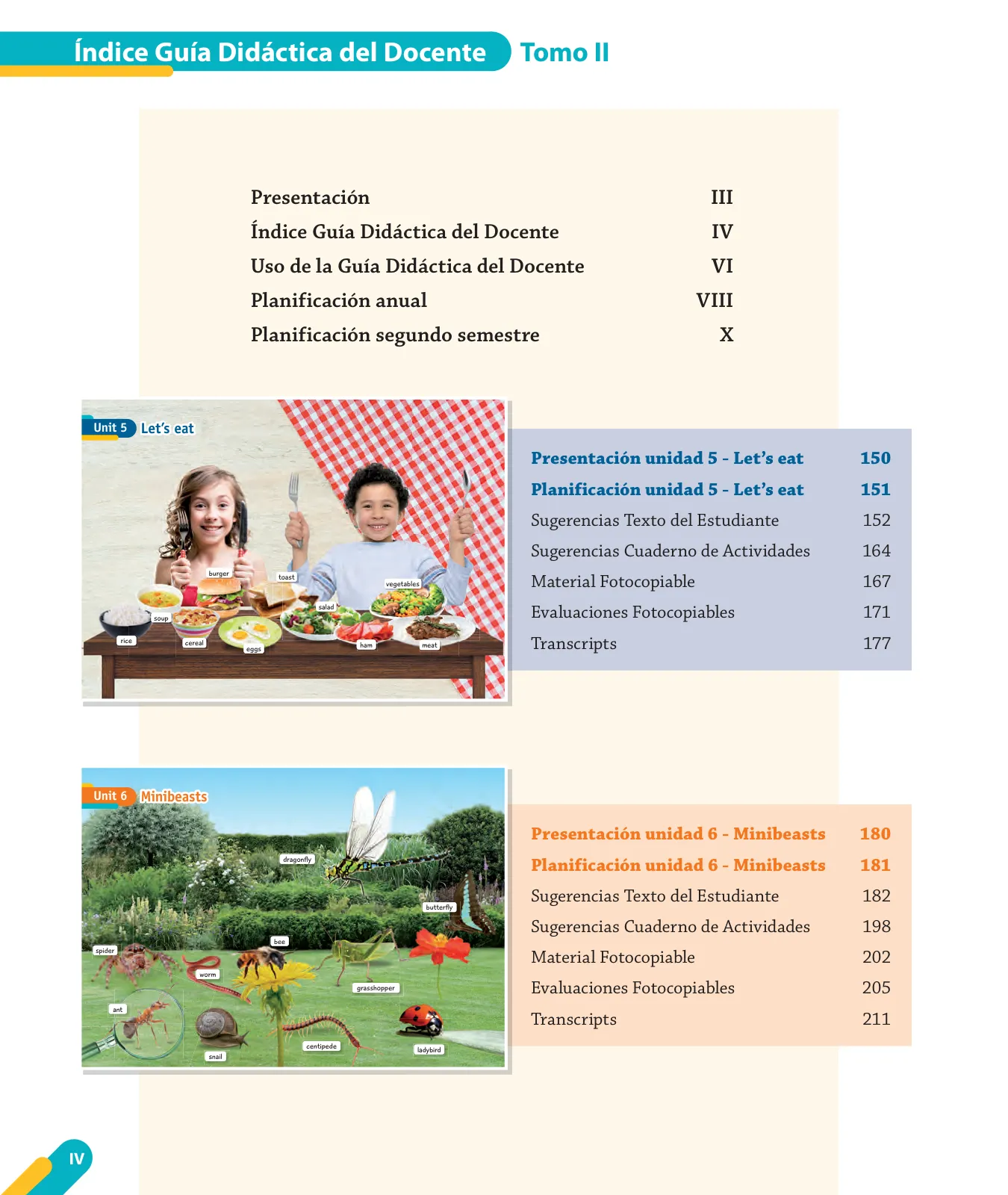 Miniatura página 6 de Inglés – Cuarto Básico | Texto del Estudiante MINEDUC – Descargar PDF · 2024