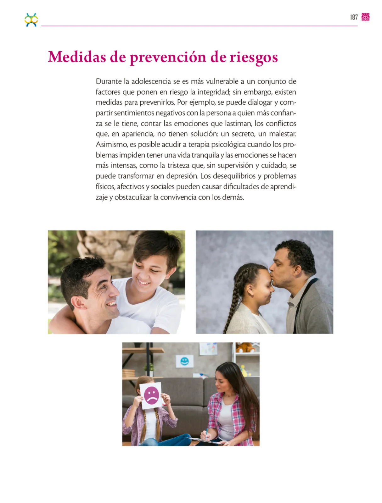 Miniatura página 188 de Colección Ximhai. De lo humano y lo comunitario.   Libro de Educación Secundaria Grado 1°  Ciclo Escolar 2025 - 2026