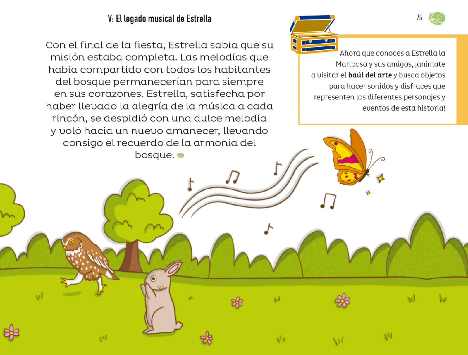 Miniatura página 76 de Múltiples lenguajes.   Libro de Educación Preescolar Grado 1°  Ciclo Escolar 2025 - 2026