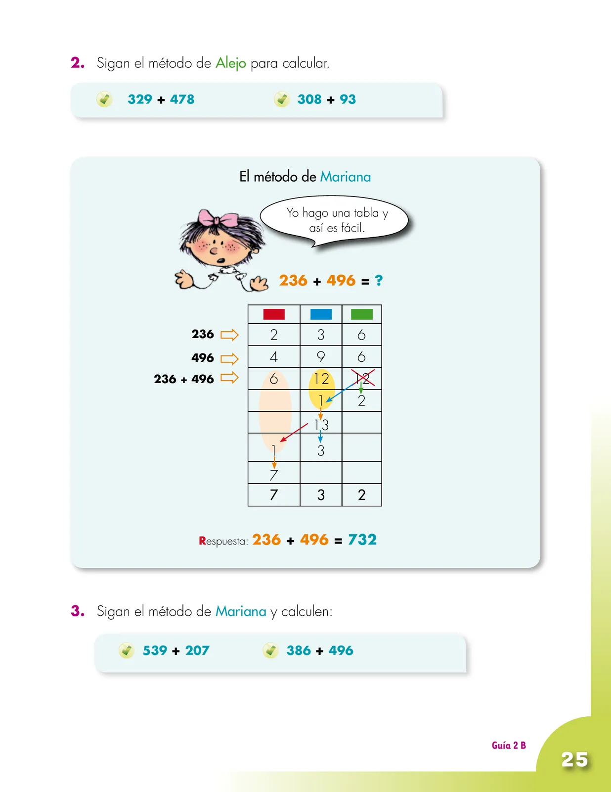 Página 25 de Matematica 2° · Cartilla 01