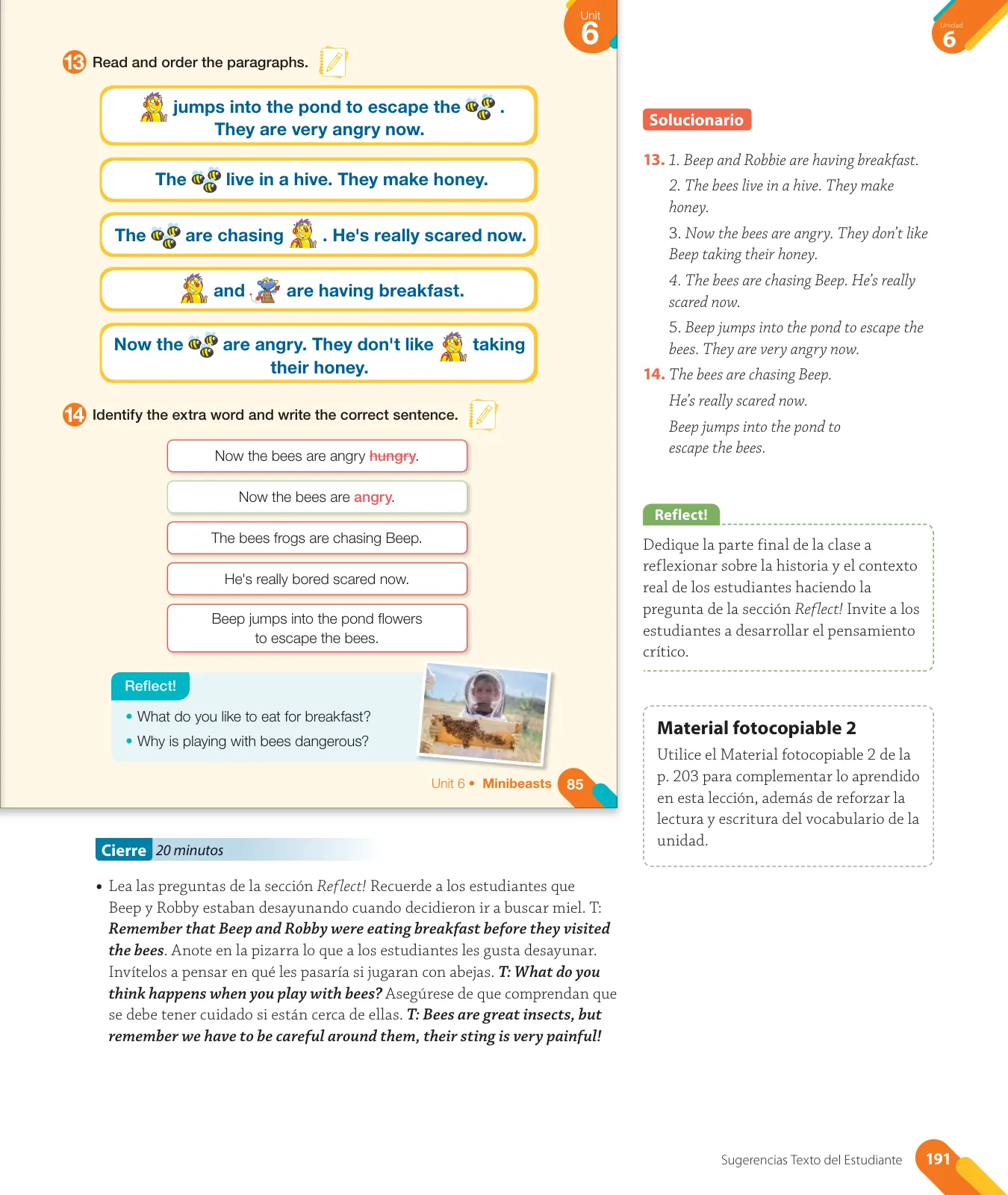 Página 55 de Inglés – Cuarto Básico | Texto del Estudiante MINEDUC – Descargar PDF · 2024
