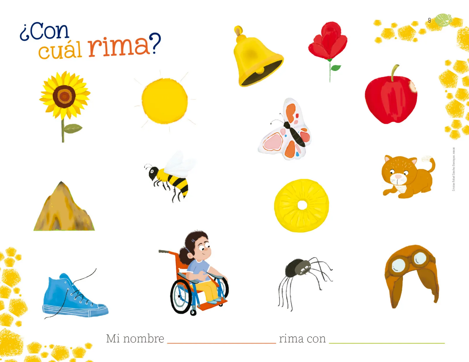 Miniatura página 10 de Explorar e imaginar con mi libro de Preescolar.   Libro de Educación Preescolar Grado 1°  Ciclo Escolar 2025 - 2026