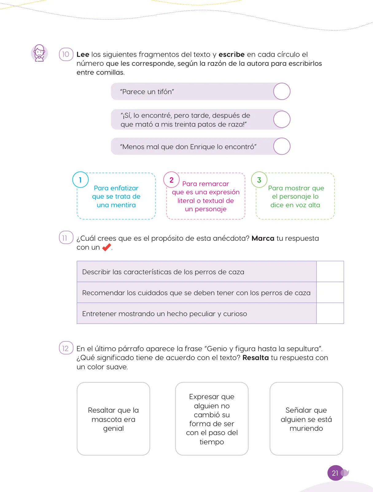 Miniatura página 23 de Cuadernillo de Comunicación 6, sexto grado de Primaria · 2023