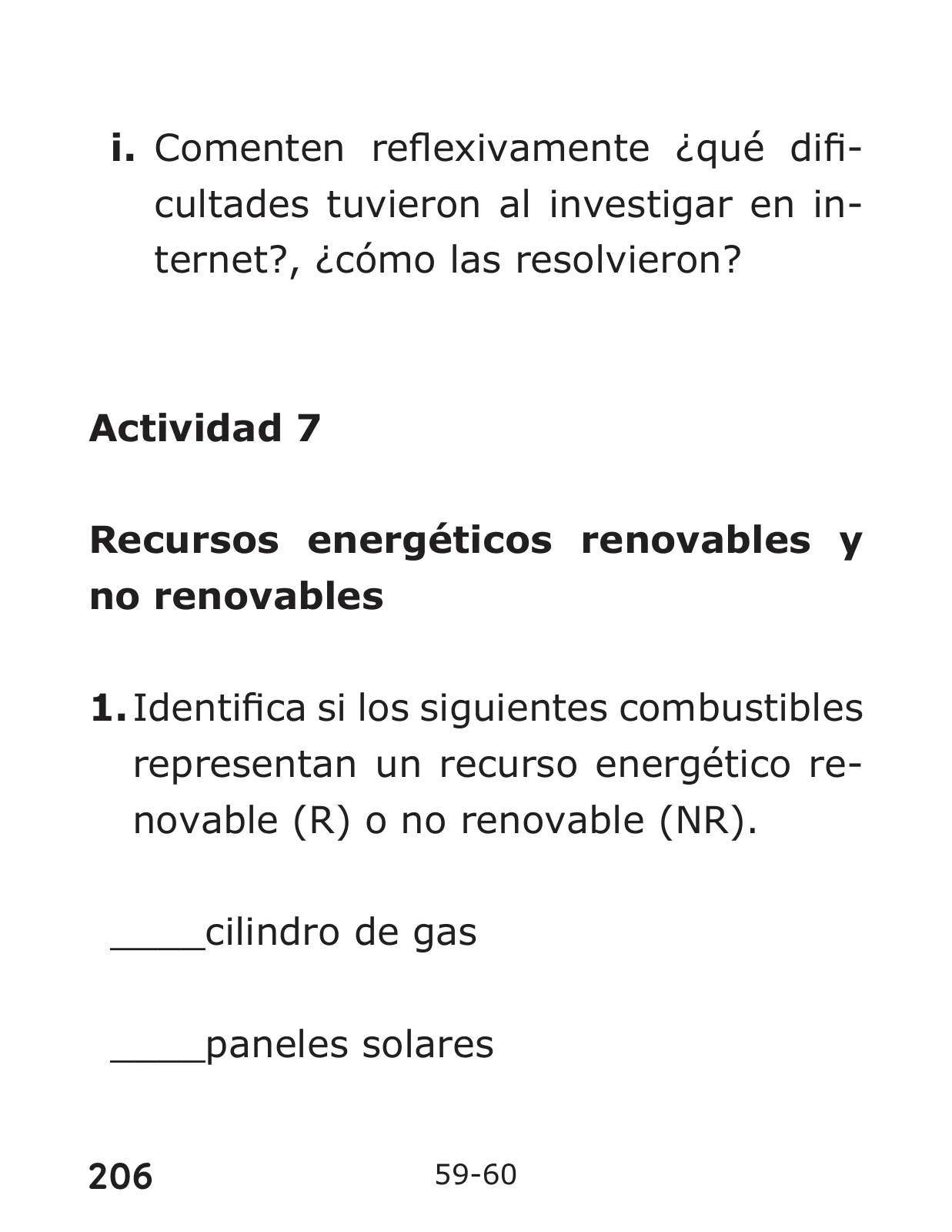 Miniatura página 206 de Libro de Ciencias Naturales – Quinto Básico | Texto del Estudiante MINEDUC – Descargar PDF · 2024